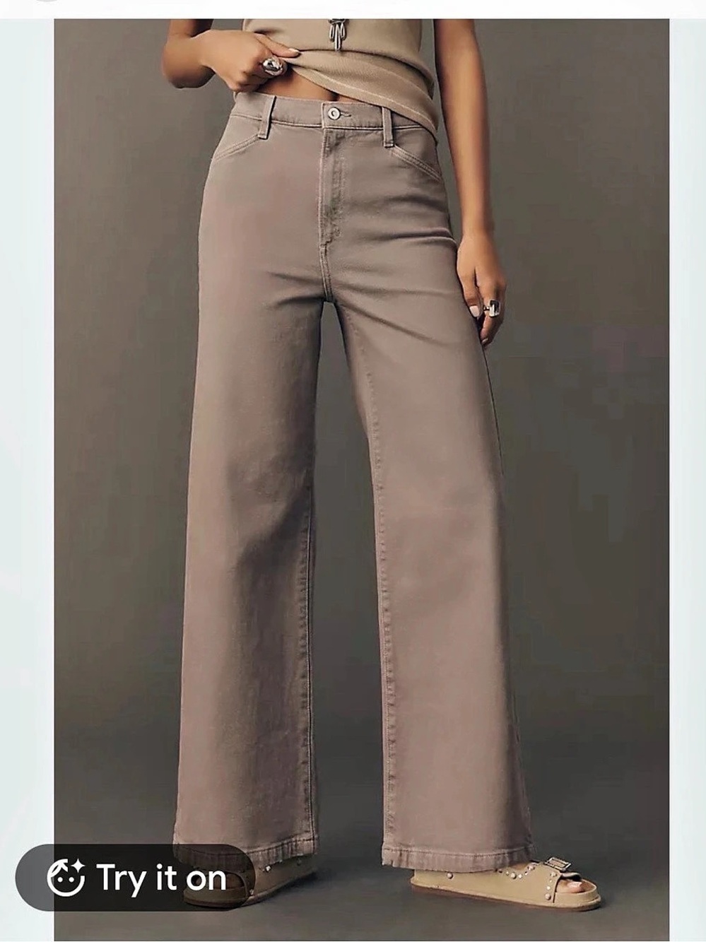 Favorite Daughter The Mischa Jeans in Gray Waist 28 NWT
